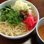 お昼ごはんに日清「冷や冷やつけ麺 ごま担々だれ」