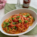 無性に食べたくなる！夫が作るピリ辛トマトスパゲッティ