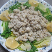 トンビのタバスコ炒め作ってみたよ♪