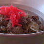 さっぱり ミゾレ牛丼 ☆