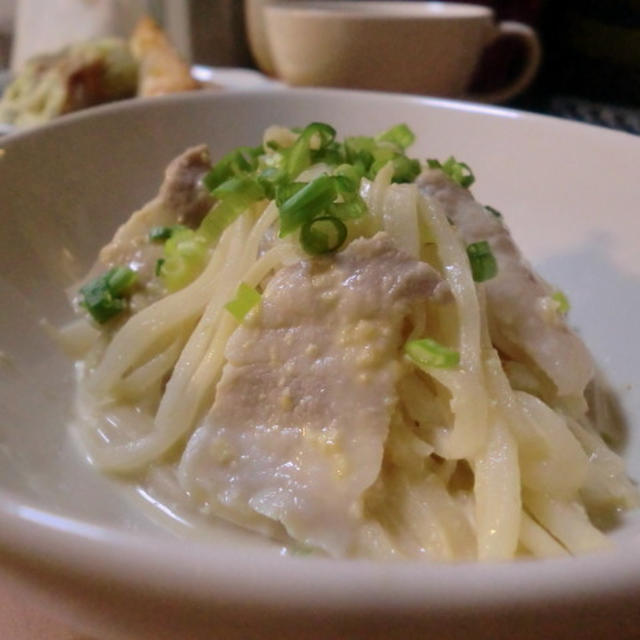 大根と豚バラのみそマヨサラダ＊ちくわの磯辺揚げ＊昨夜のごはん