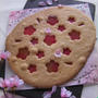桜のジャンボステンドグラスクッキー