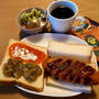 北海道工房の食パンで🎵サンドイッチ朝ごはん～🎵