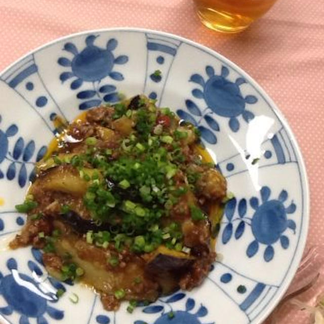 6月第4週の教室、アツアツの茄子