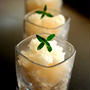 Grapefruit and White Wine Sorbetグレープフルーツと白ワインのソルベ