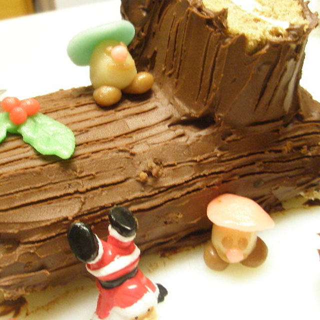 クリスマスの食卓　ケーキ