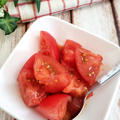 ～水っぽくならないトマトの切り方～【やみつきトマトキムチ 】#簡単レシピ #作り置き