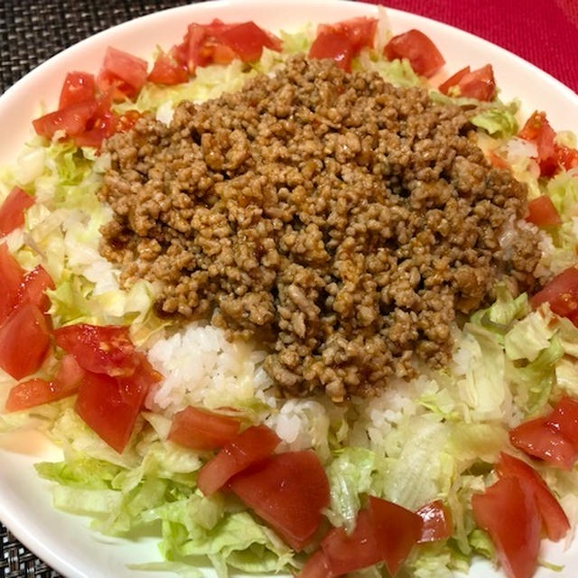 タコライス♡サラダ♡マカロニグラタン