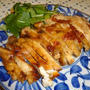 鶏胸肉のしっとり照り焼き　　ふのりのお味噌汁♪
