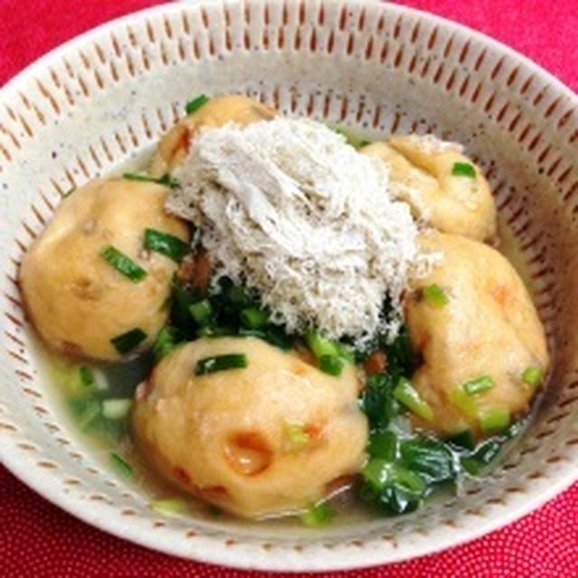 がんもどきのトロッと煮~おぼろ昆布のせ~