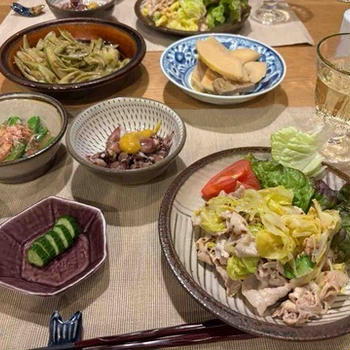ご飯の記録と新しいスリッパ