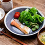 サーモンソテーの朝ごはんと今日のレシピ