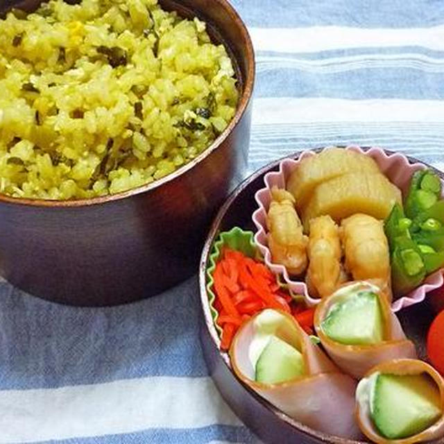 高菜炒飯弁当