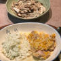 チキンのクリーム煮＆バターライス