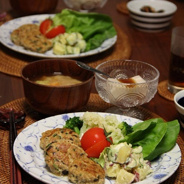 きのこたっぷり！鶏つくね。