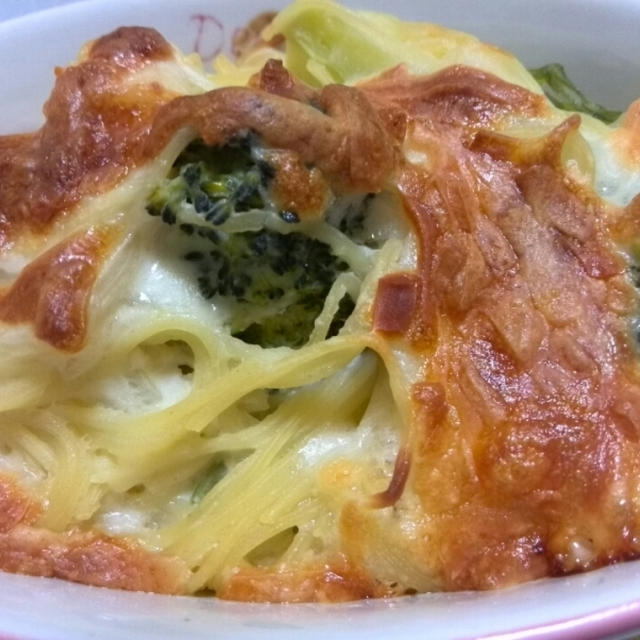 少しの小麦粉から簡単豆乳グラタン。おでん。しらす大根おろし。