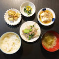 TUE 03/24/2020【幼児食】豚肉と青梗菜の炒め物＆きのこのあんかけ豆腐