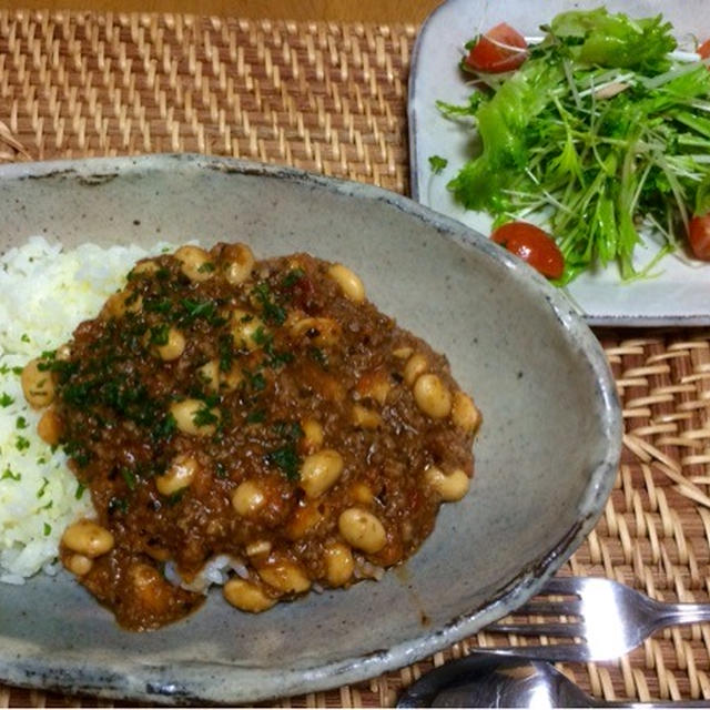 アンチエイジングにも！お豆たっぷりチリコンカン！