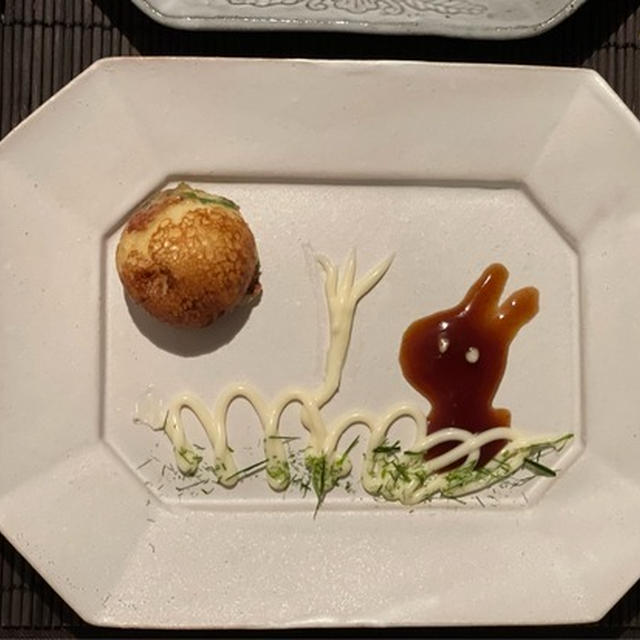 お月見に、まんまるたこ焼きの夜ごはん