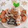 子供と作ろう～！市販のミニドーナツで簡単！クリスマスツリードーナツケーキ