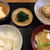 れんこんのはさみ焼定食