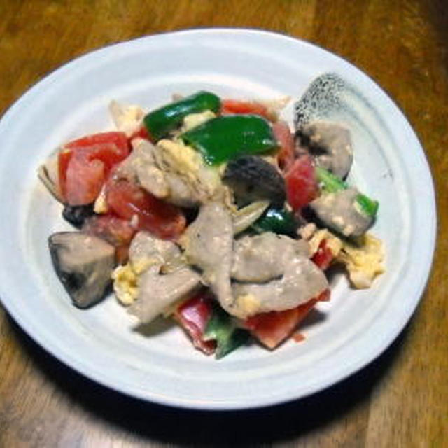 卵とトマトの炒め物