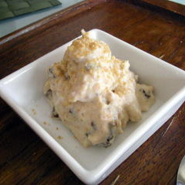 豆腐クリームのおやつ