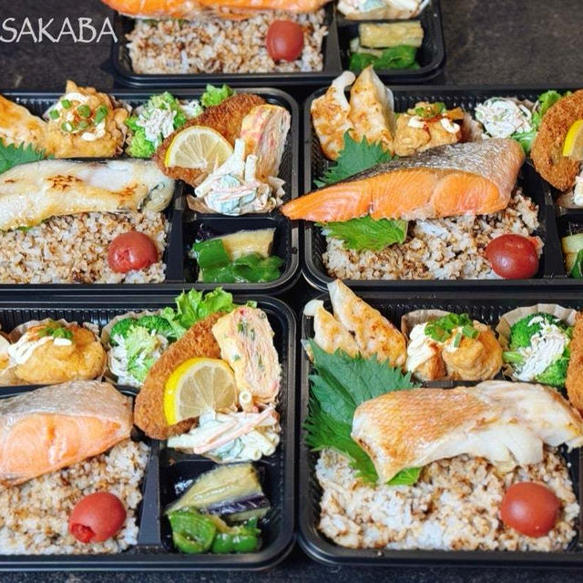 父の日に魚づくし盛りだくさん弁当完成♪選べるメインで喜ばれる差し入れに♪