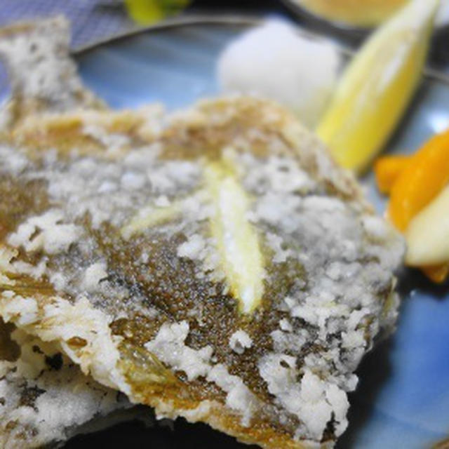 『カレイの唐揚げ』夫が大喜び