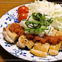 生とうもろこし＆チキンステーキ