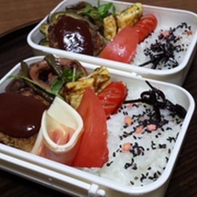 ピーマンの変わり肉詰め焼き弁当