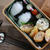 おにぎりと２種の春巻き弁当