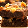 Cinnamon Whole Wheat Brownies全粒粉で作るブラウニーシナモン風味