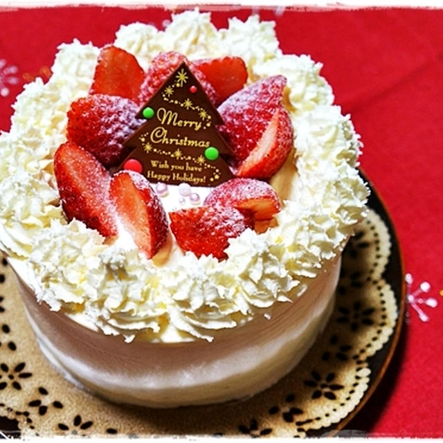 ■そうだ、クリスマスケーキを作ろう~♪ヽ(・∀・)ﾉ■2016年デコレーションケーキ★