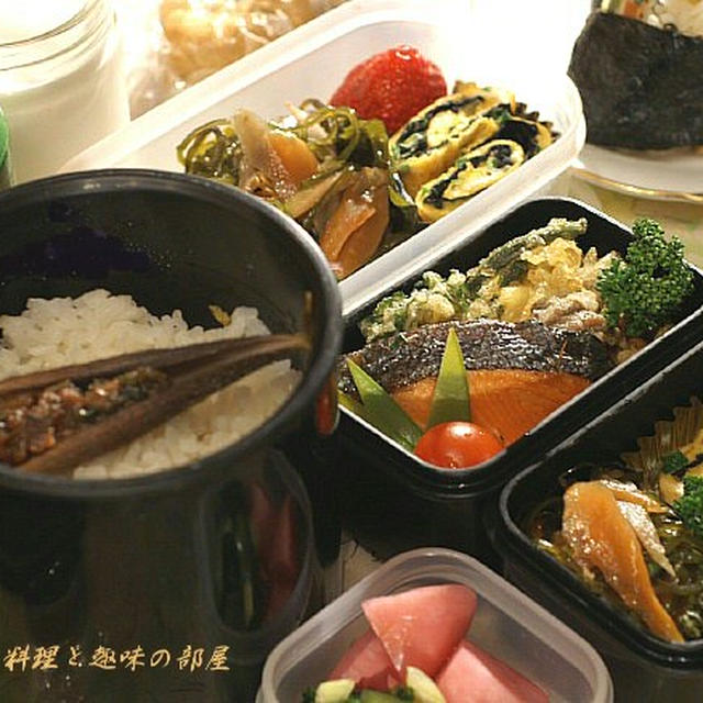 男弁当／主人の朝弁と昼弁当のご紹介です。