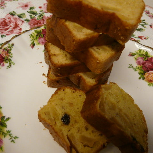 りんご＆胡桃のパウンドケーキ