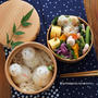 ちょっと早いけど「雪だるま弁当」