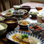 鯛のぽん酢バター。いつものおかずいろいろ。