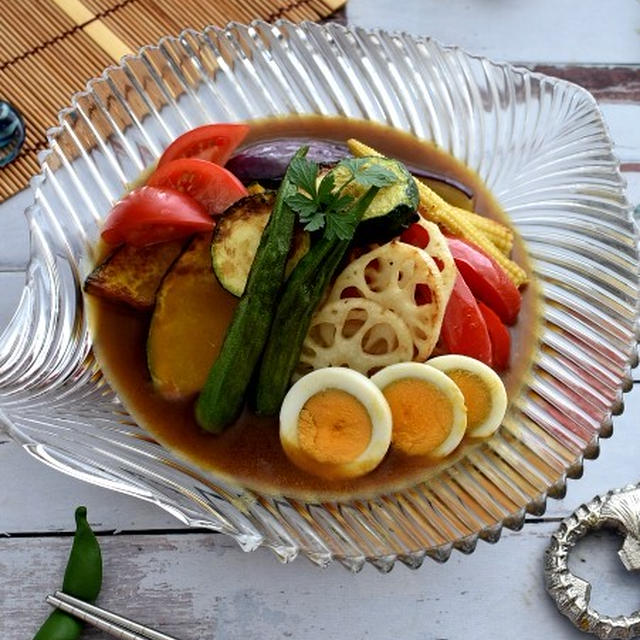 ひえひえに冷やして具沢山カレーそうめん