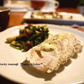 ルクエで♪鶏むね肉とチーズでバジルロールチキン by たっきーママ（奥田和美）さん