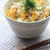 炒り卵とじゃこと香り野菜の混ぜごはん