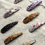 handmade*１００均の髪ぱっちんを布でリメイク★