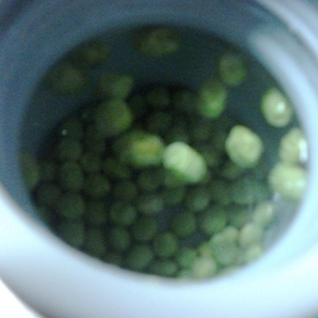 実験その１　スープポットで豆煮る？