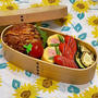 【お弁当】お花の玉子焼きを焼いただけの簡単弁当