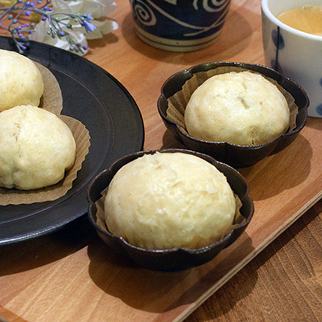甘酒饅頭とチラシ寿司