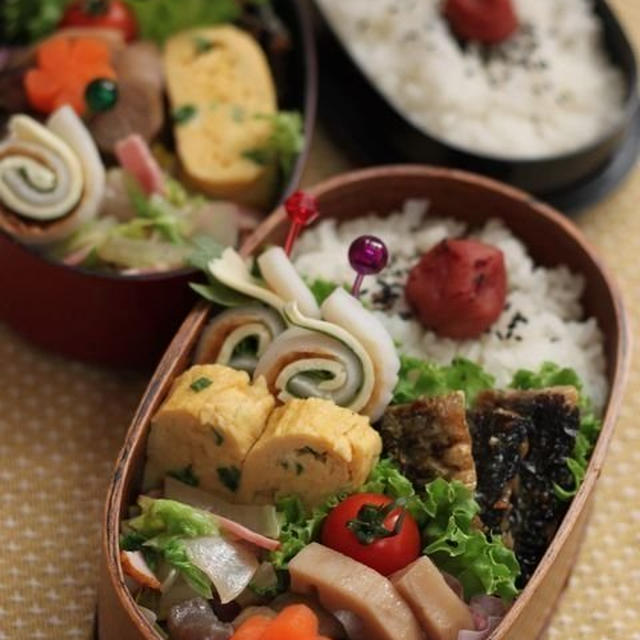 レンコンの煮物とさんまの蒲焼き　☆　死活問題　(-_-;)|♪