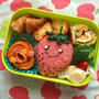 2015/05/22　幼稚園弁当☆イチゴが食べた～い!!…けどないよ？イチゴちゃん　キャラ弁