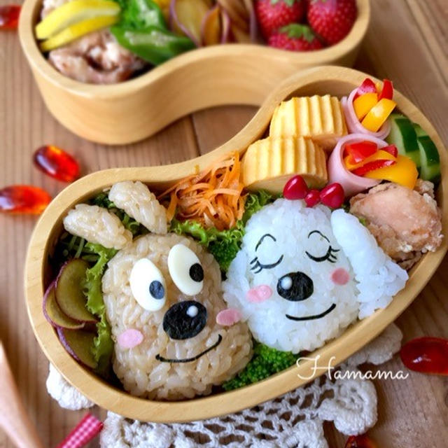 《キャラ弁》アンパンマンのお弁当色々♡長女部活動引退♡P・H様より素敵にご紹介いただきました