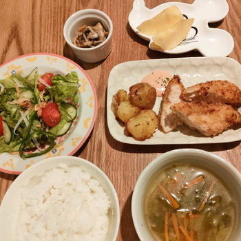 ササミフライと嬉しい話。