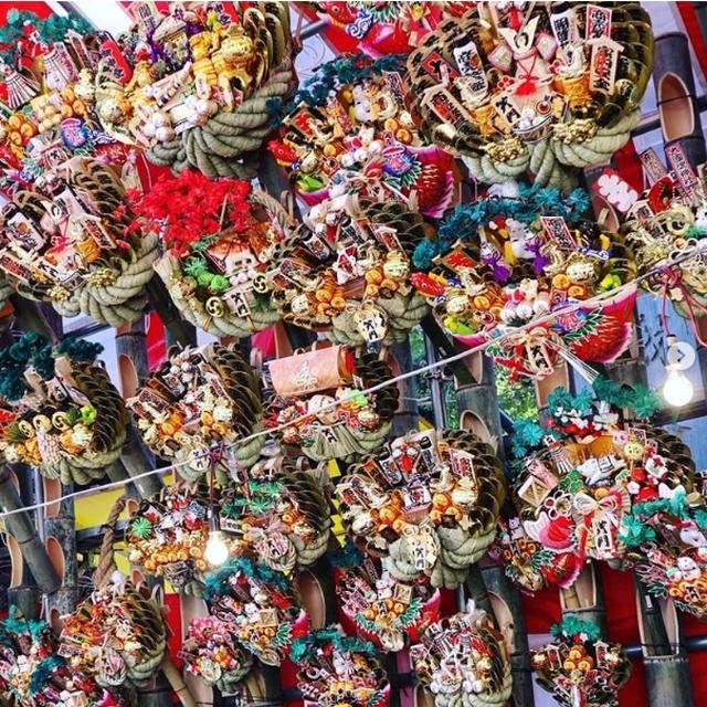 大國魂神社の酉の市。
